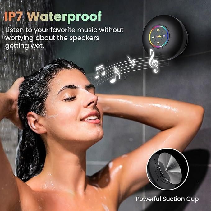 Waterproof Bluetooth Speaker[With Large Suction Cup]